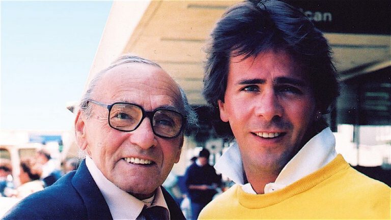 Jim and Sandford Meisner at LAX