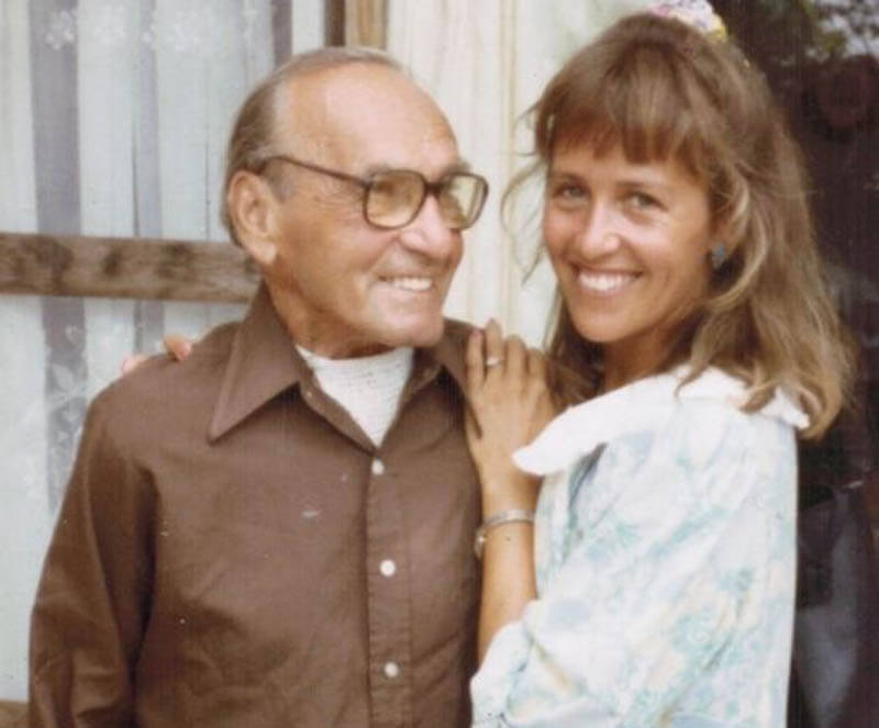 Sandy with Jim's sister Michelle