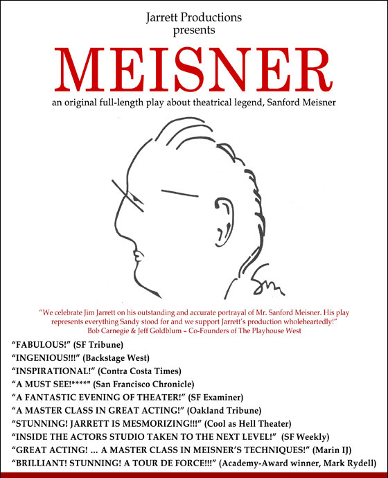 Meisner the show playbill